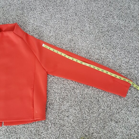 NWT LOLE Spacer Funnel Neck Turtleneck Pullover Top Sweatshirt Pockets Cropped - Picture 11 of 15